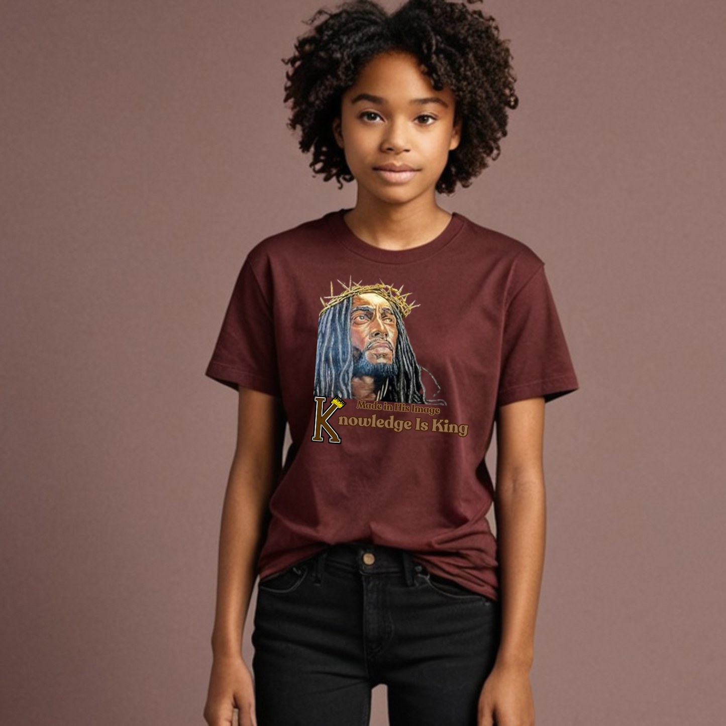 Youth Female T-Shirt (Made In His Image)