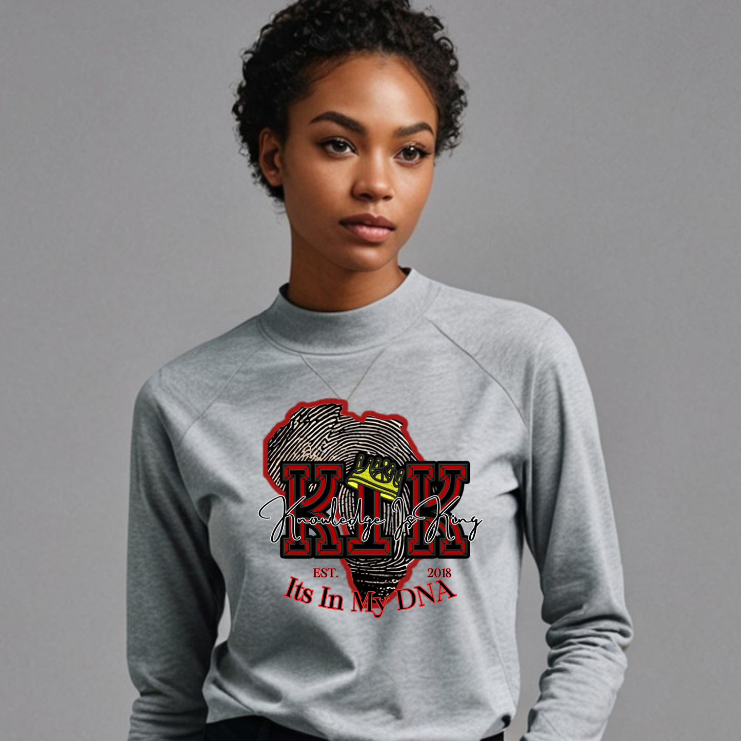 Women's Long Sleeve T-Shirt (In My DNA)