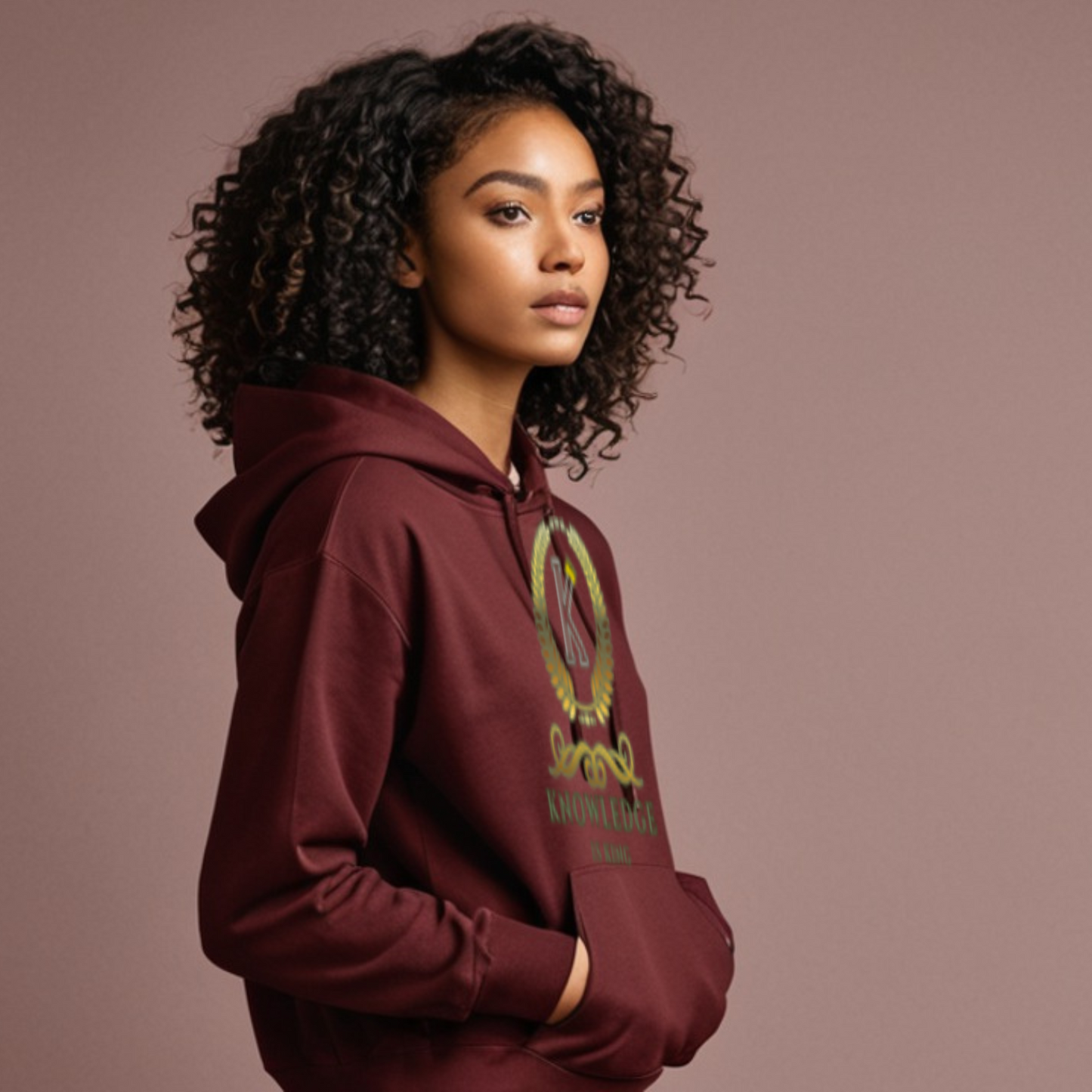 Women's Hoodie (Crown Golden Reef)