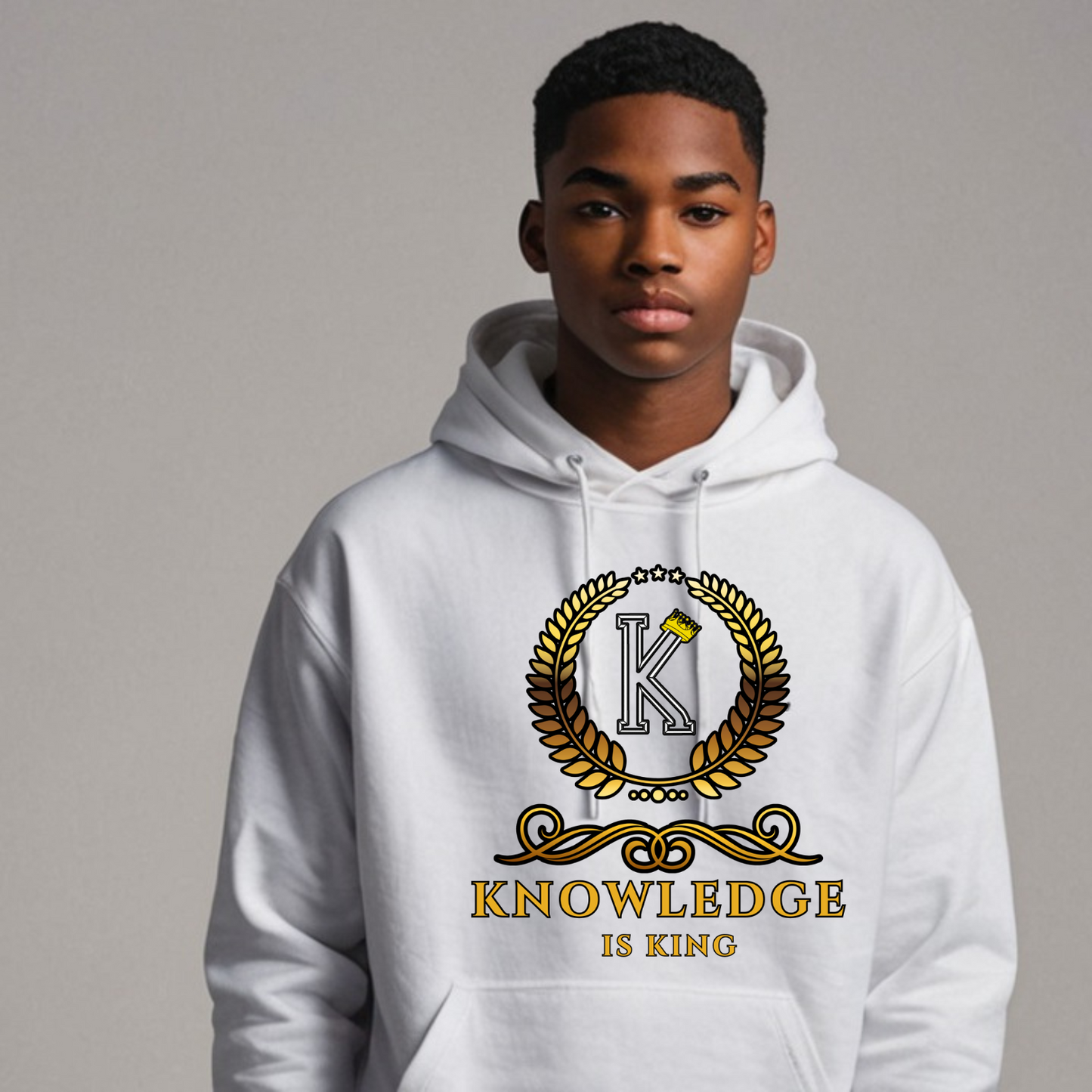 Youth Male Hoodie (Crown Golden Reef)