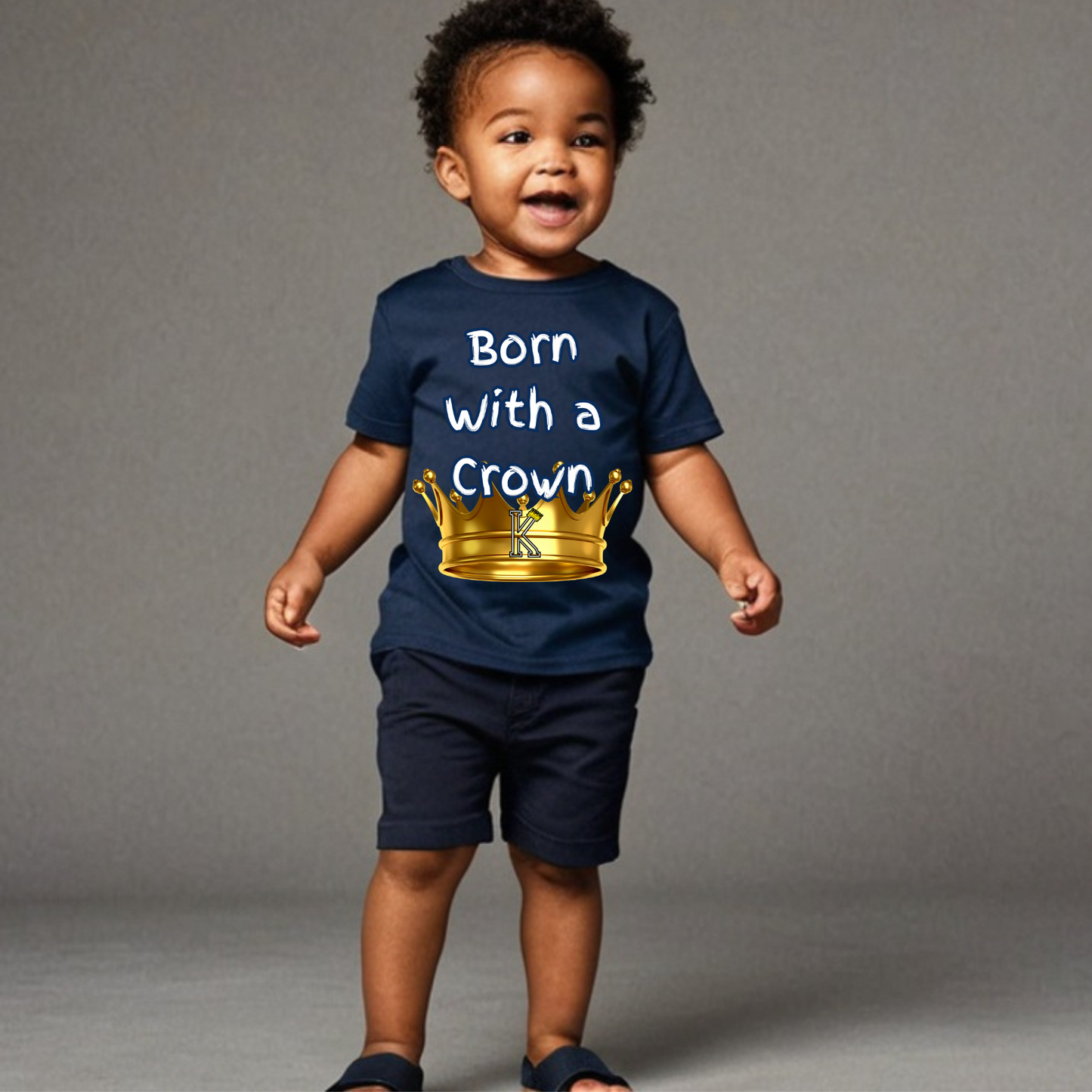 Toddler T-Shirt (Born with a Crown)