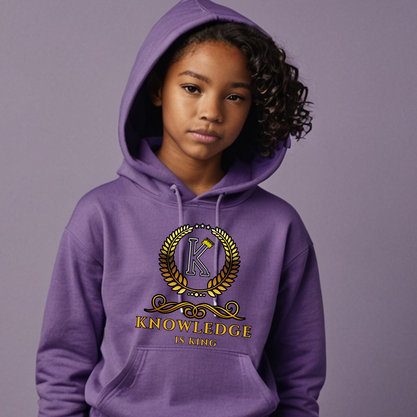 Youth Female Hoodie (Crown Golden Reef)