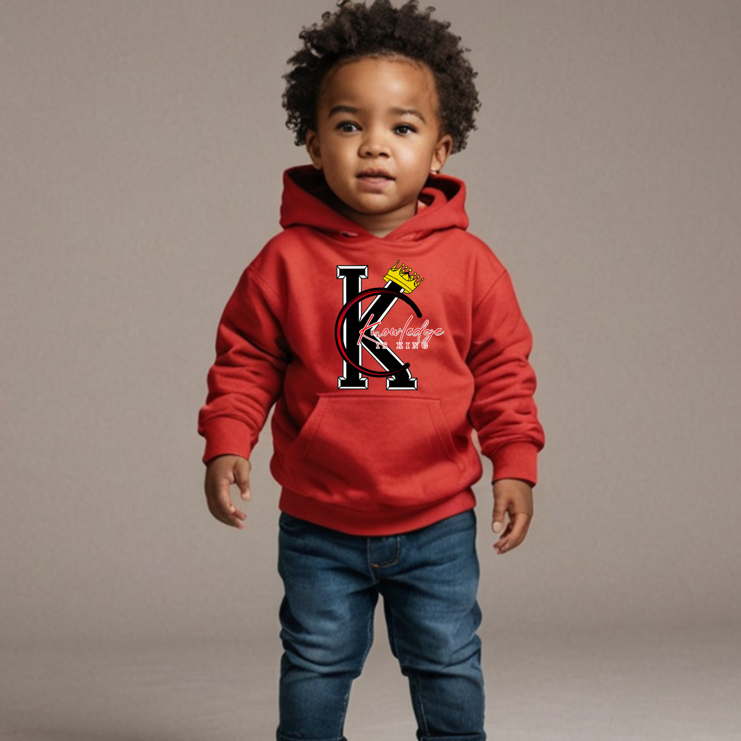 Toddler Hoodie (Crown Quater Moon)