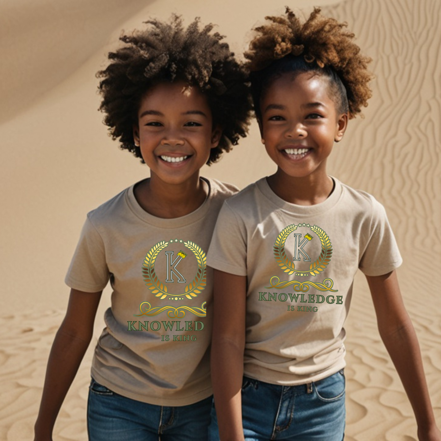 Youth Female T-Shirt (Crown Golden Reef)