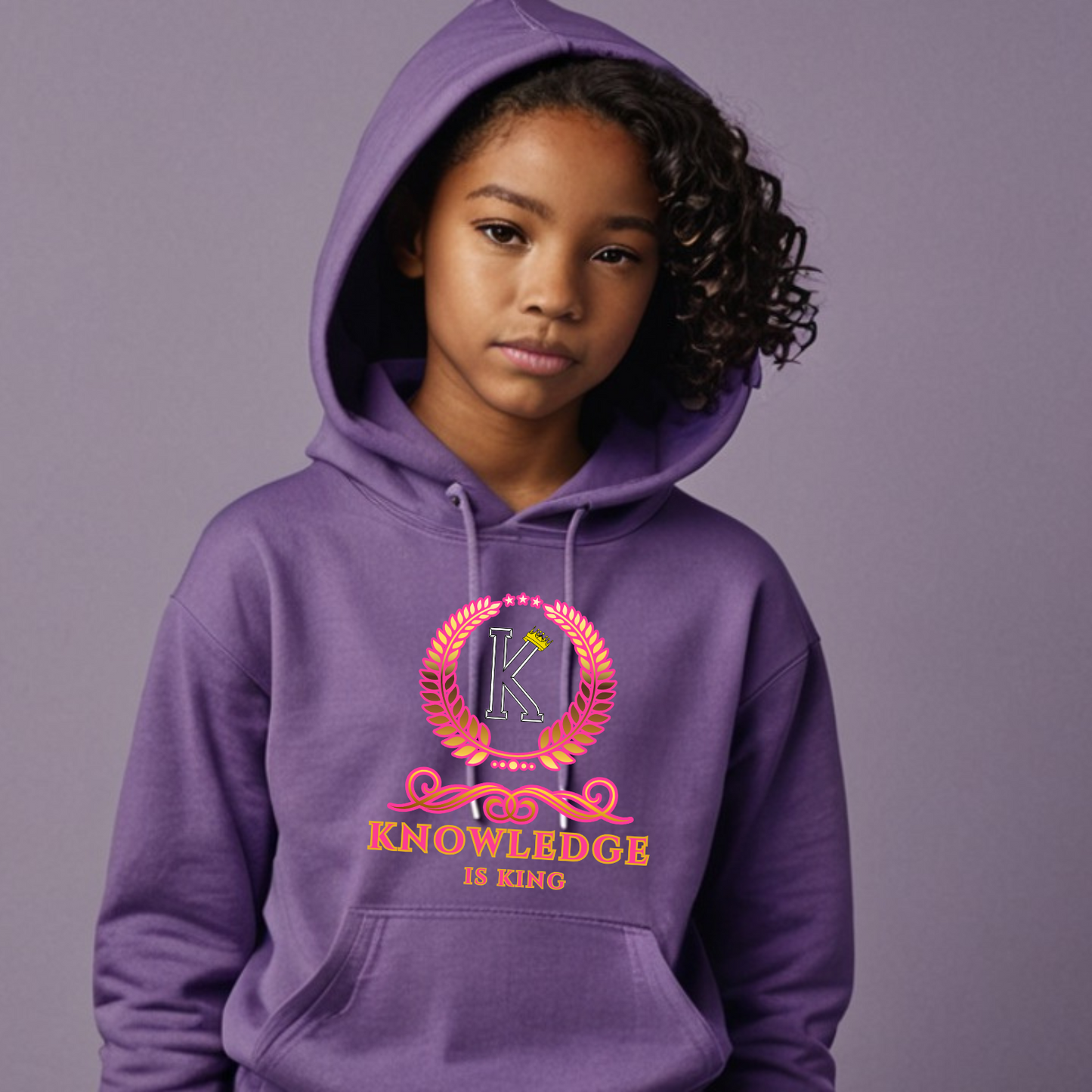 Youth Female Hoodie (Crown Golden Reef)