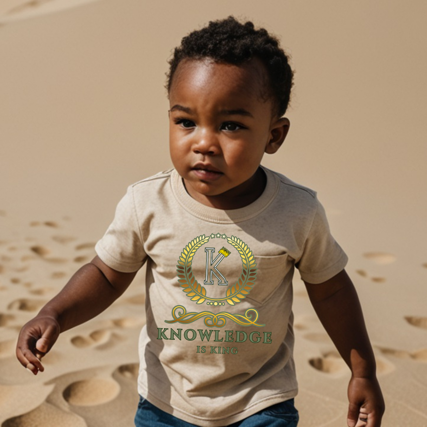 Toddler T-Shirt (Crown Golden Reef)