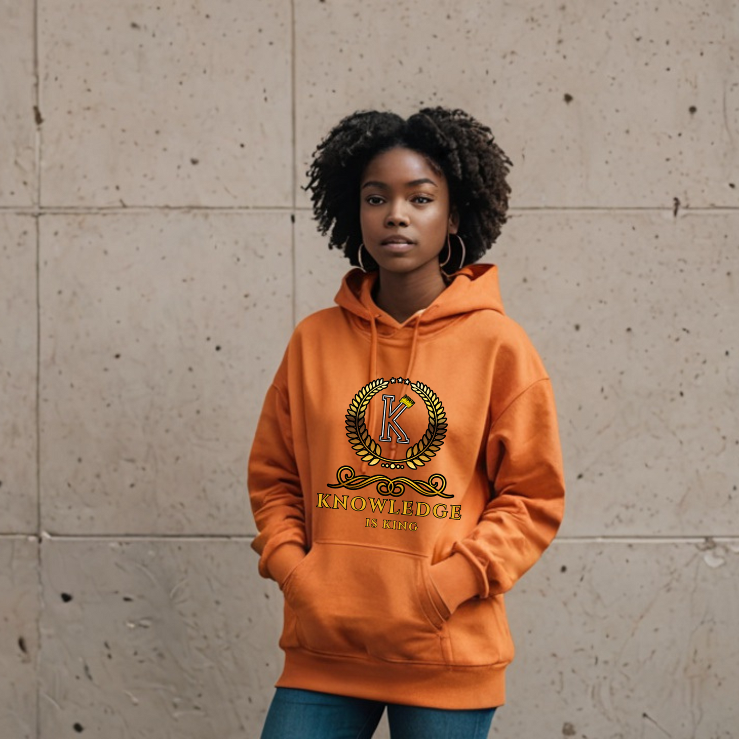 Youth Female Hoodie (Crown Golden Reef)