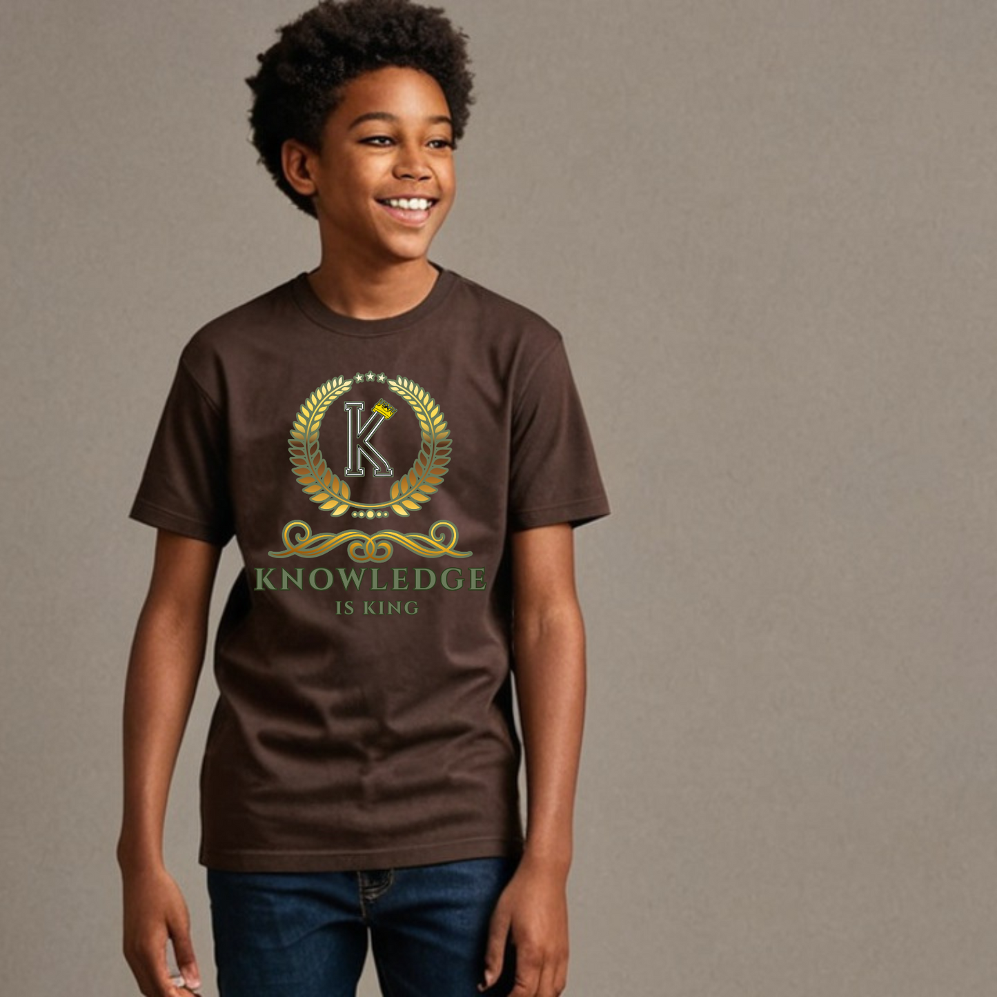 Youth Male (Crown Golden Reef) Short Sleeve T-Shirts