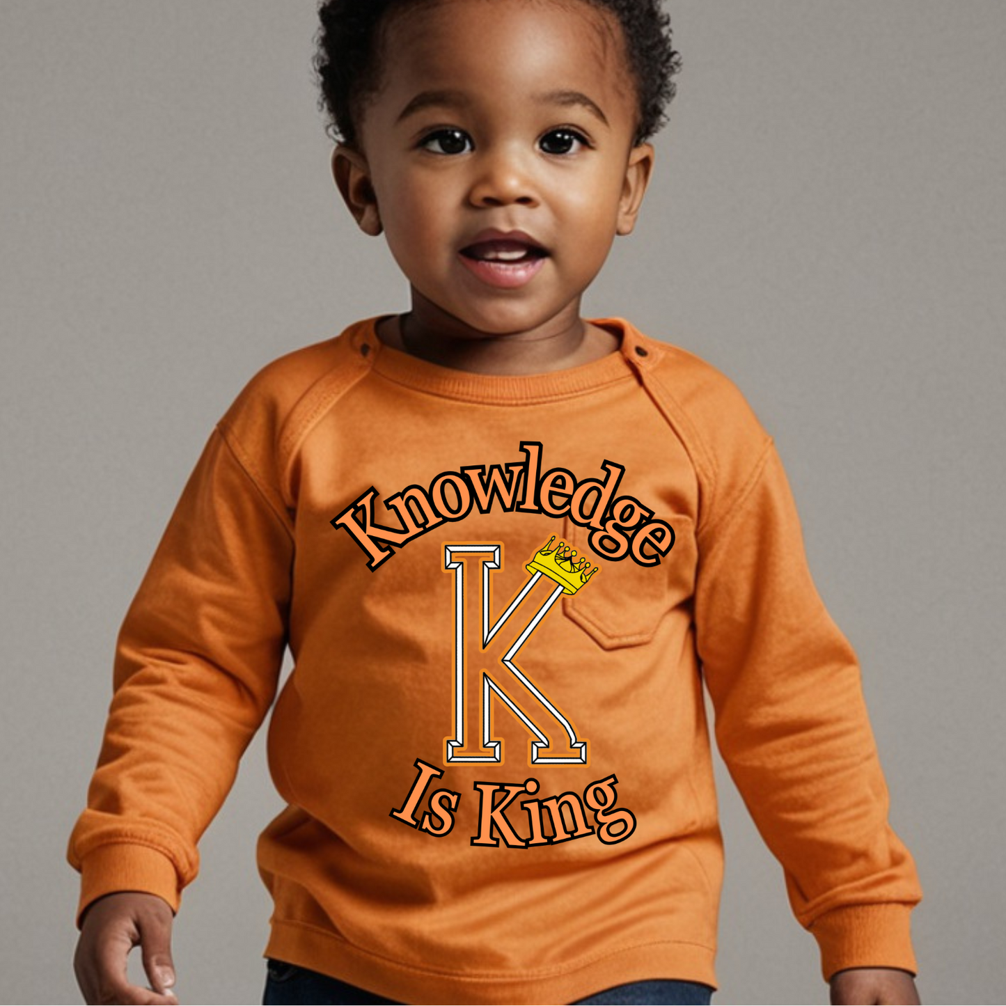 Toddler Long Sleeve T-Shirt (Crown Main Standard)