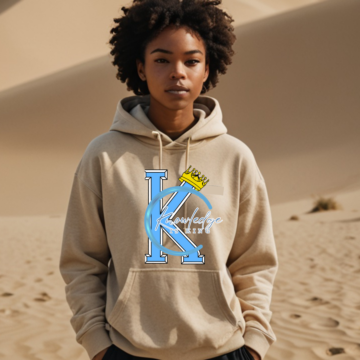 Youth Female Hoodie (Crown Quater Moon)