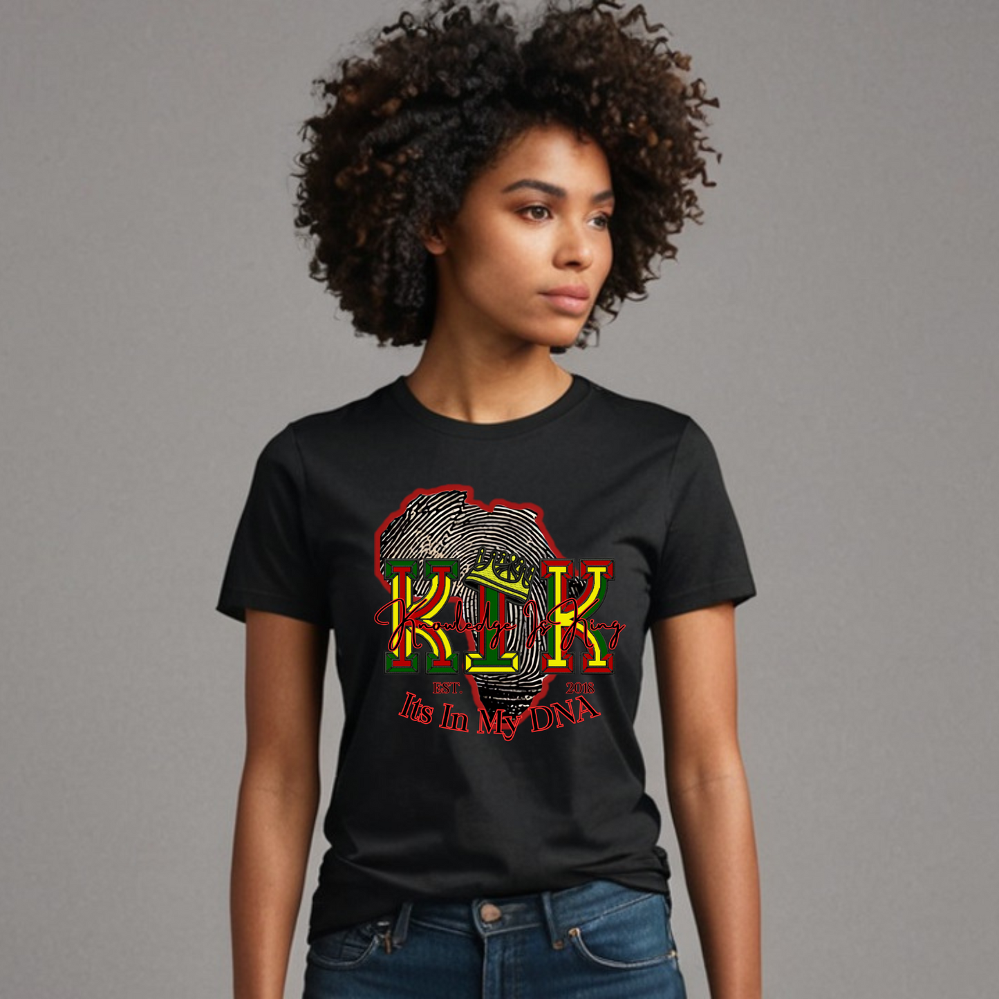 Women's T-Shirt (In His DNA)