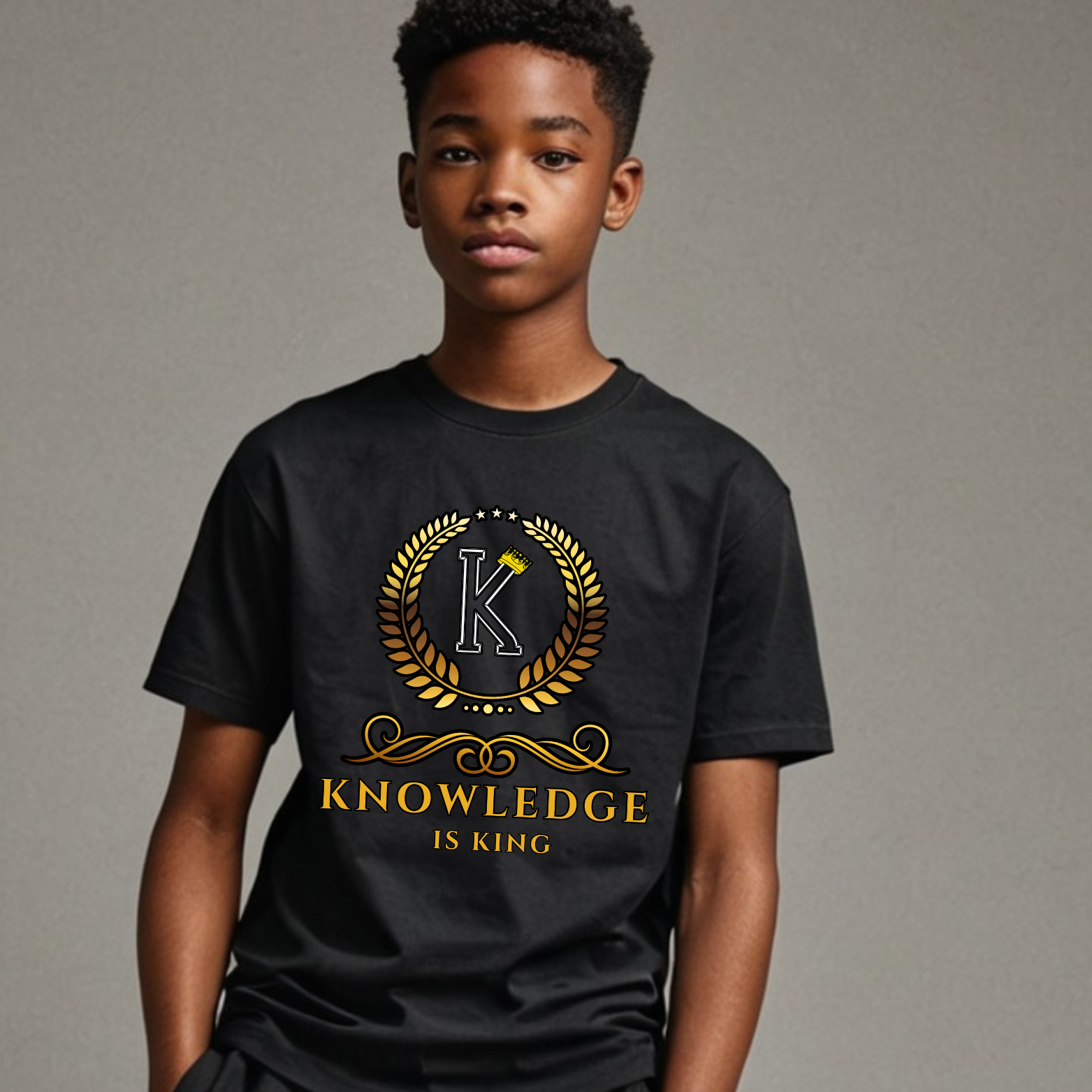 Youth Male (Crown Golden Reef) Short Sleeve T-Shirts