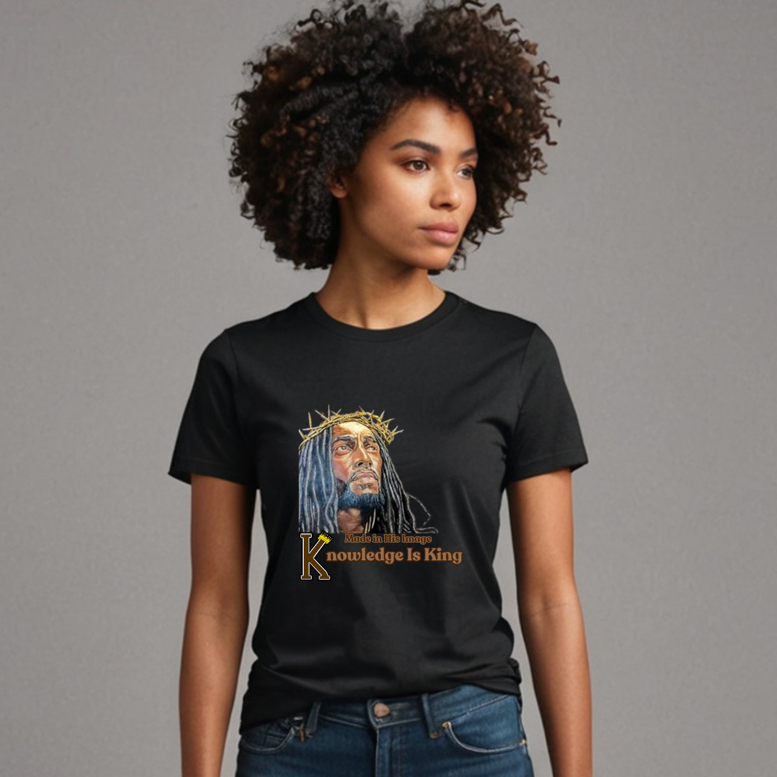 Women's T-Shirt (Made In His Image)