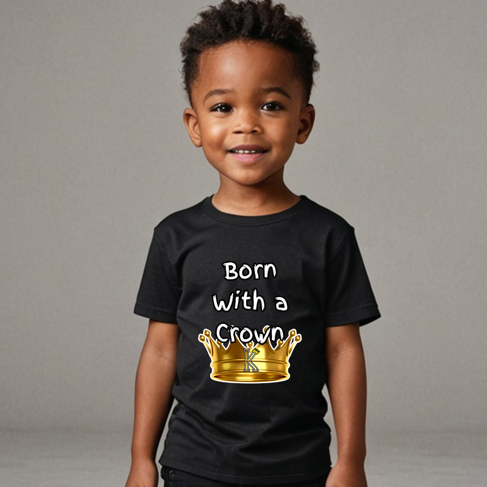 Toddler T-Shirt (Born with a Crown)