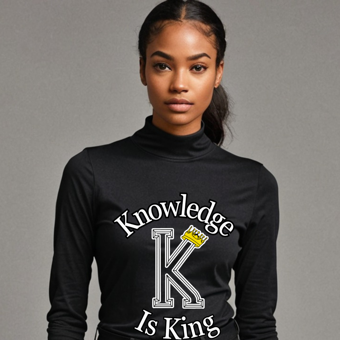 Women's Long Sleeve T-Shirt (Crown Main Standard)