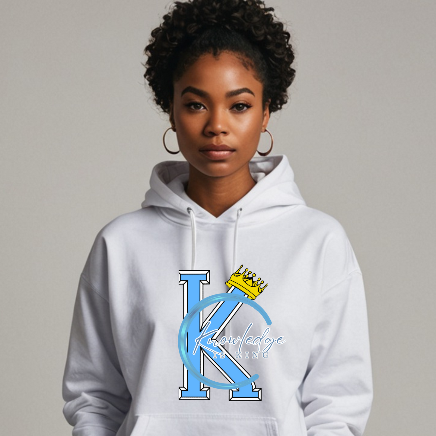 Women's Hoodie (Crown Quater Moon)