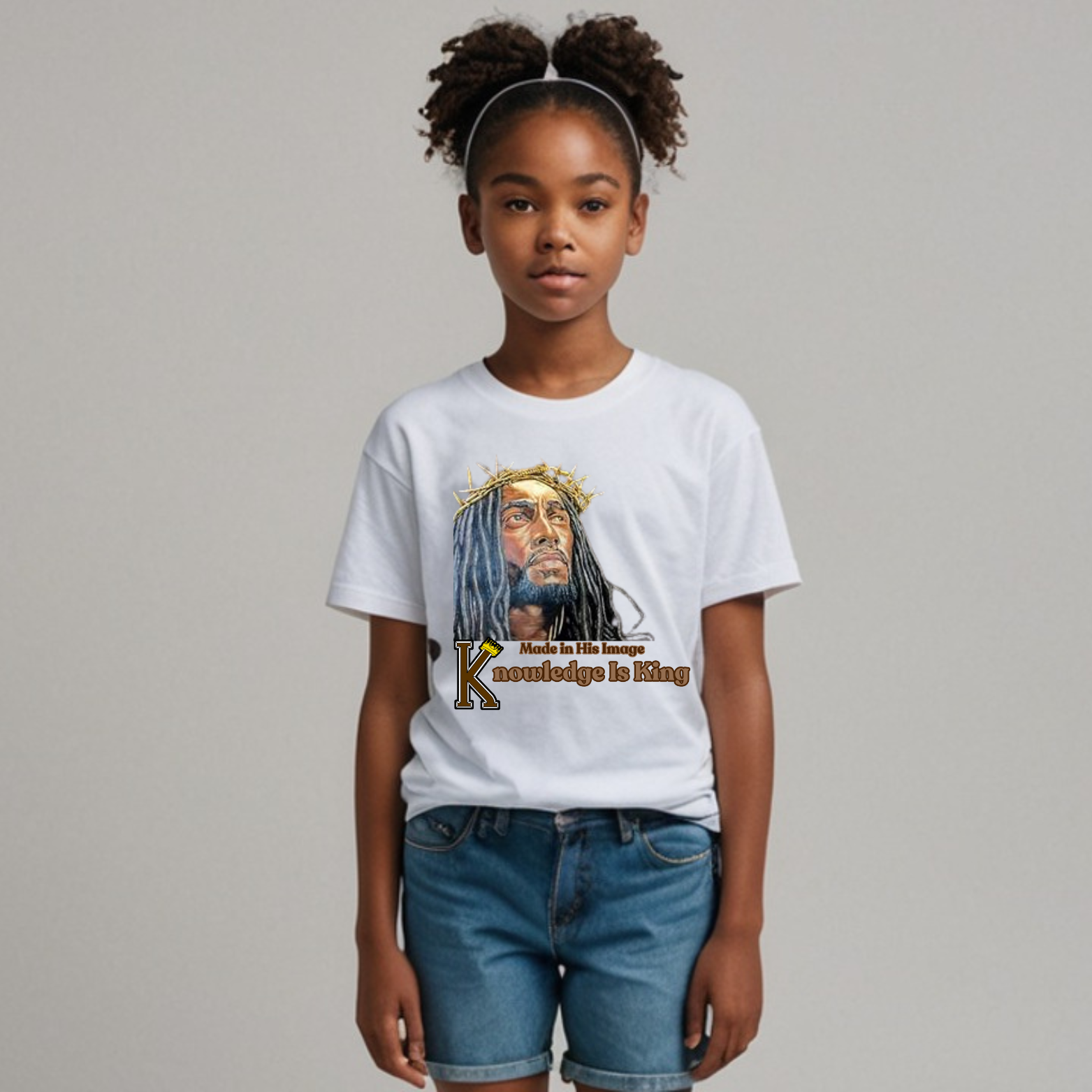 Youth Female T-Shirt (Made In His Image)