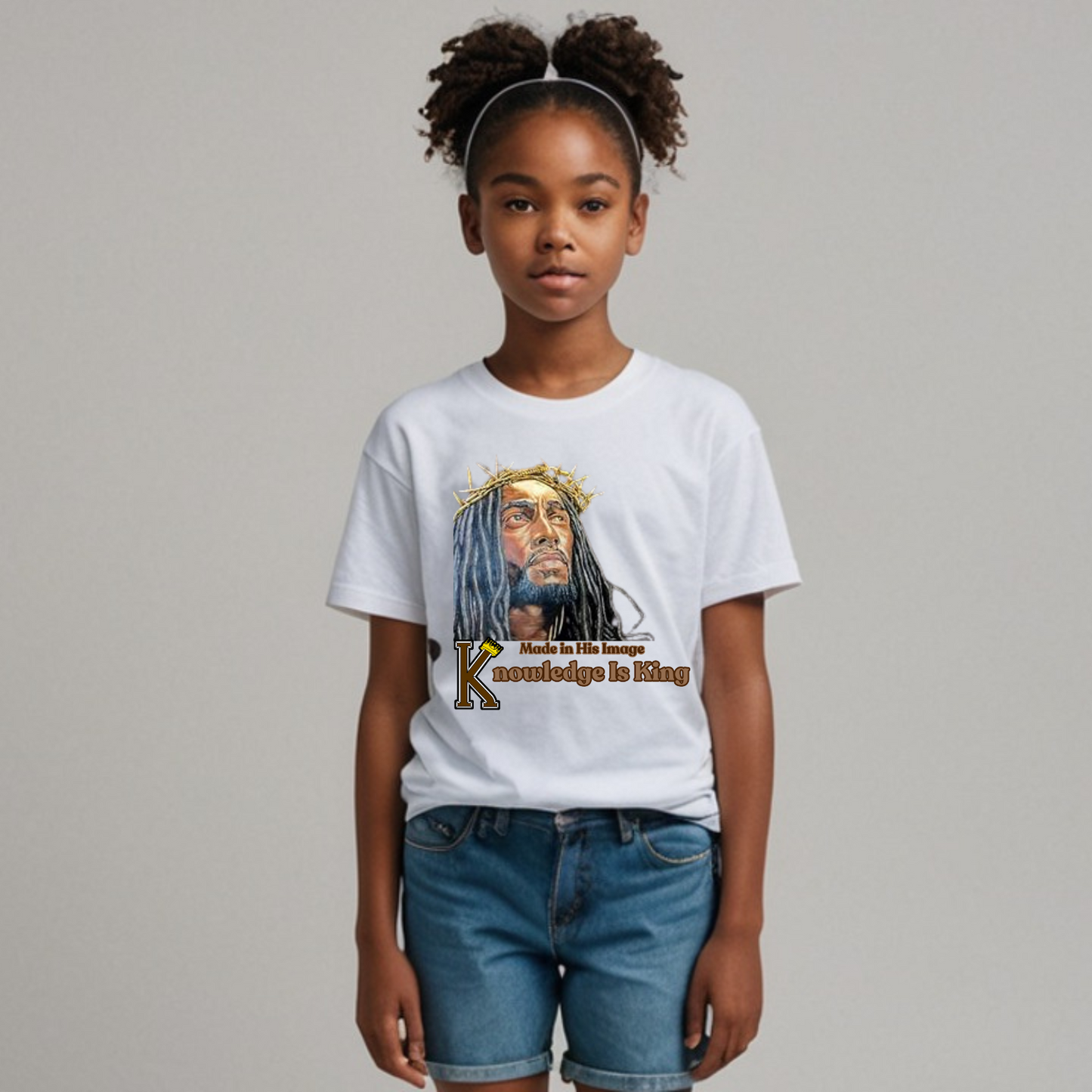Youth Female T-Shirt (Made In His Image)