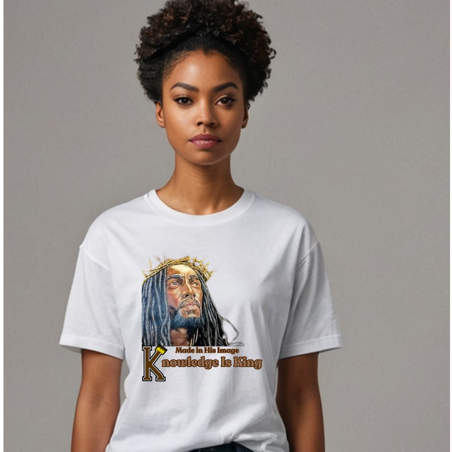 Women's T-Shirt (Made In His Image)