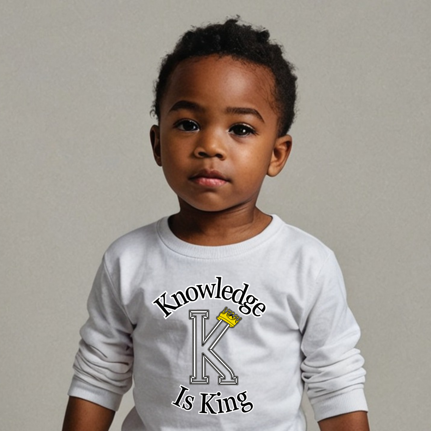 Toddler Long Sleeve T-Shirt (Crown Main Standard)