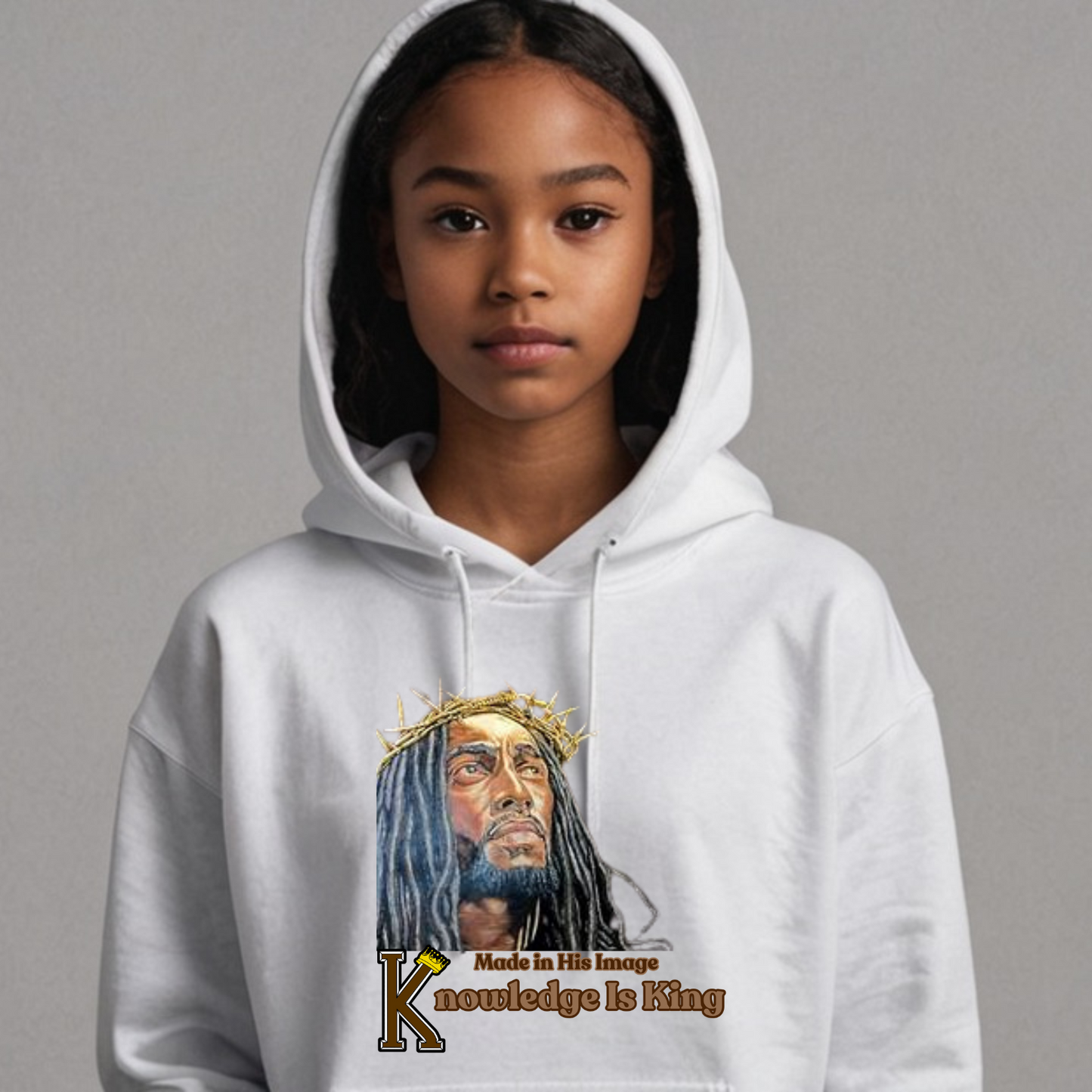 Youth Female Hoodie (Made In His Image)
