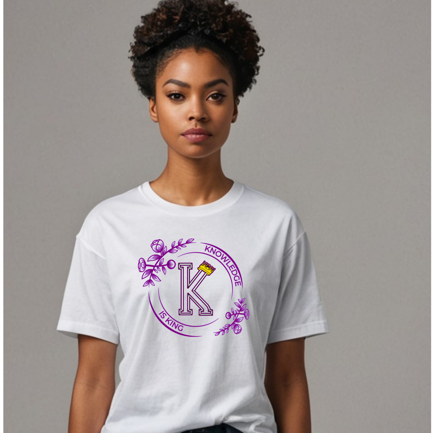 Women's Short Sleeve (Flower Standard Rose)