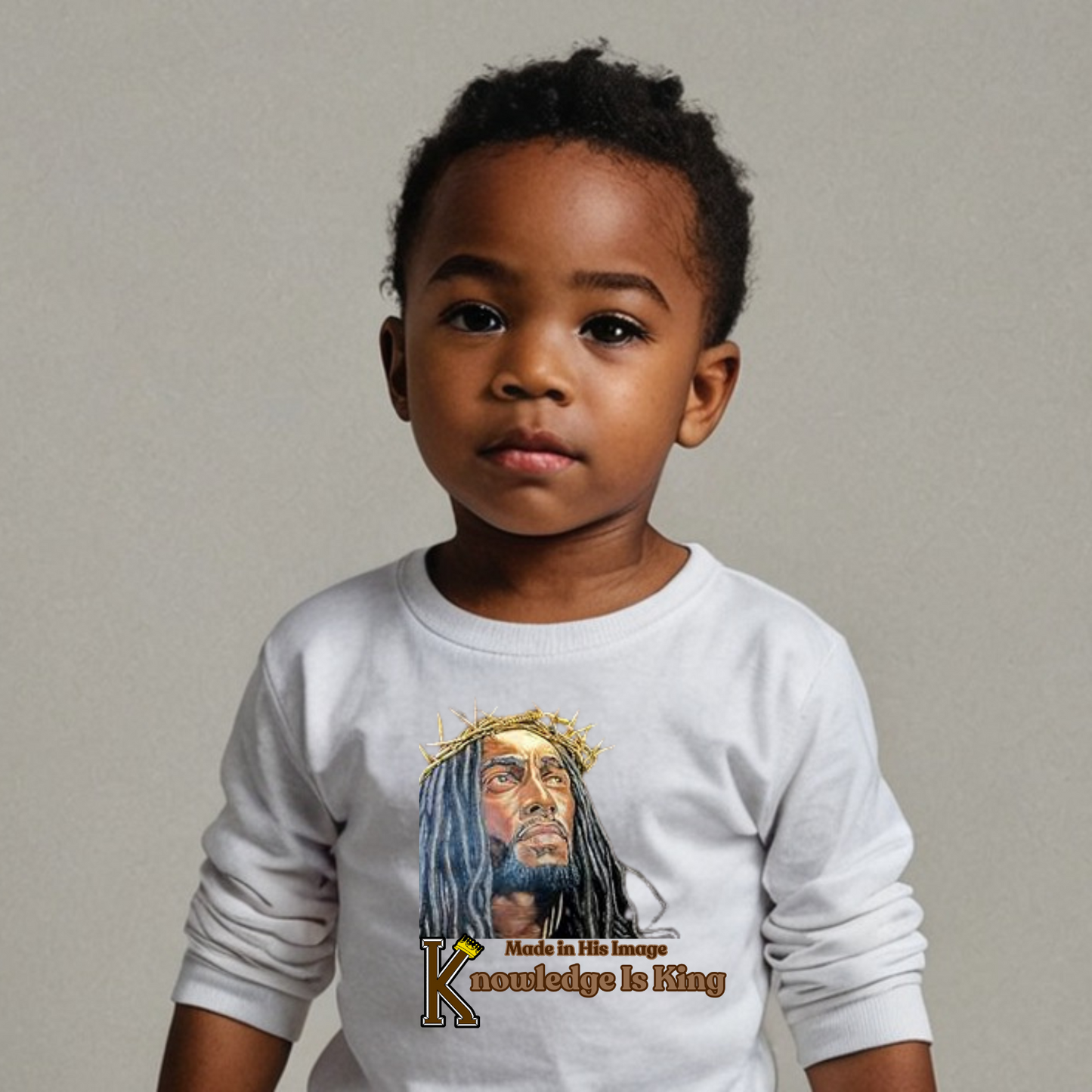 Toddler Long Sleeve T-Shirt (Made In His Image)
