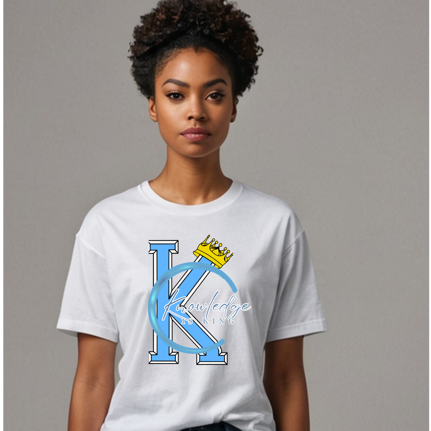 Women's T-Shirt (Crown Quater Moon)