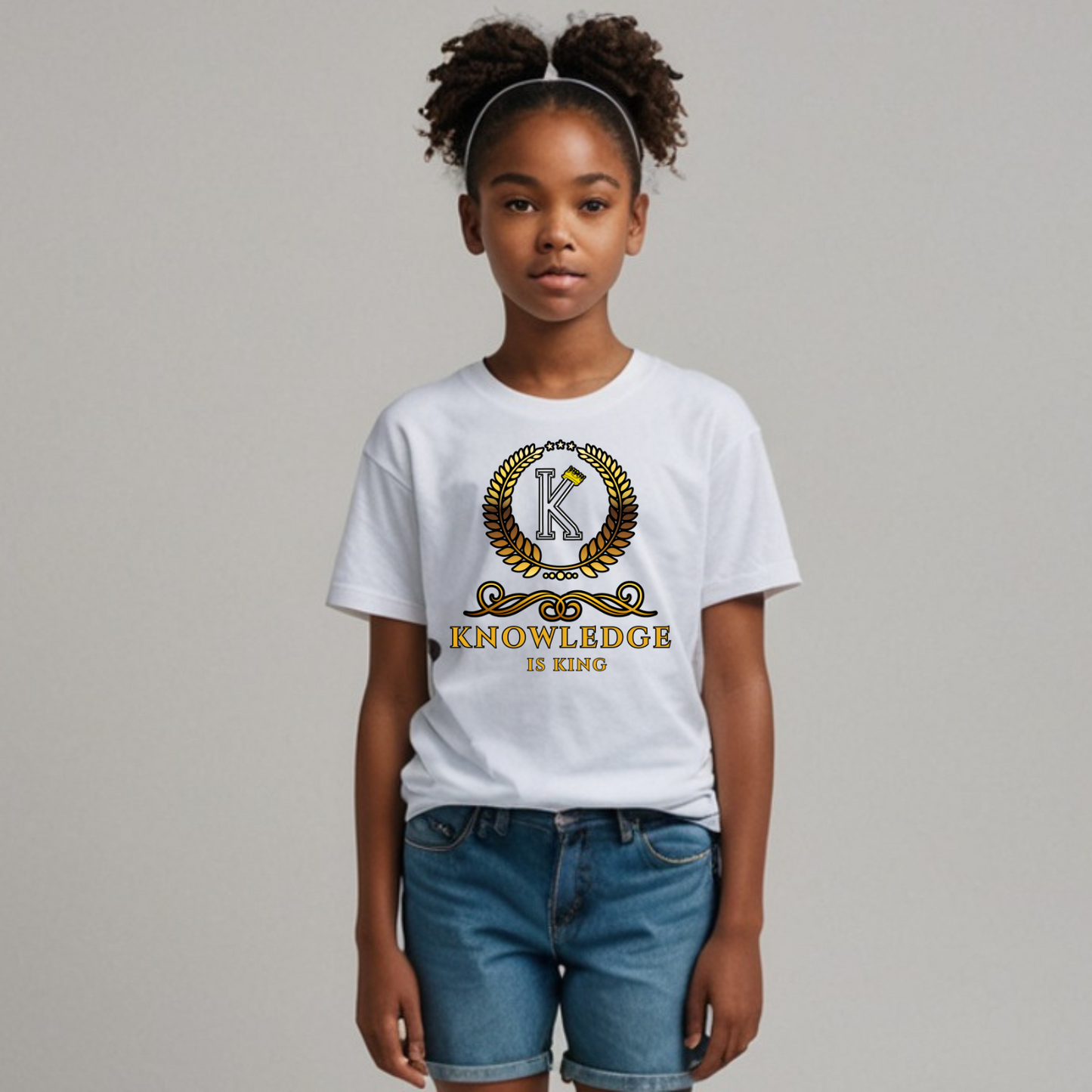 Youth Female T-Shirt (Crown Golden Reef)