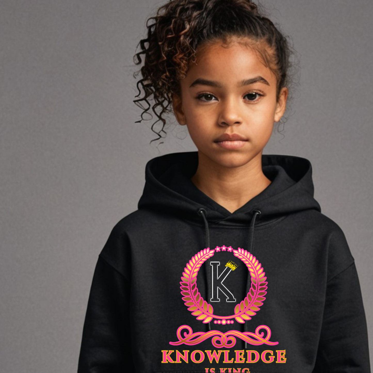 Youth Female Hoodie (Crown Golden Reef)