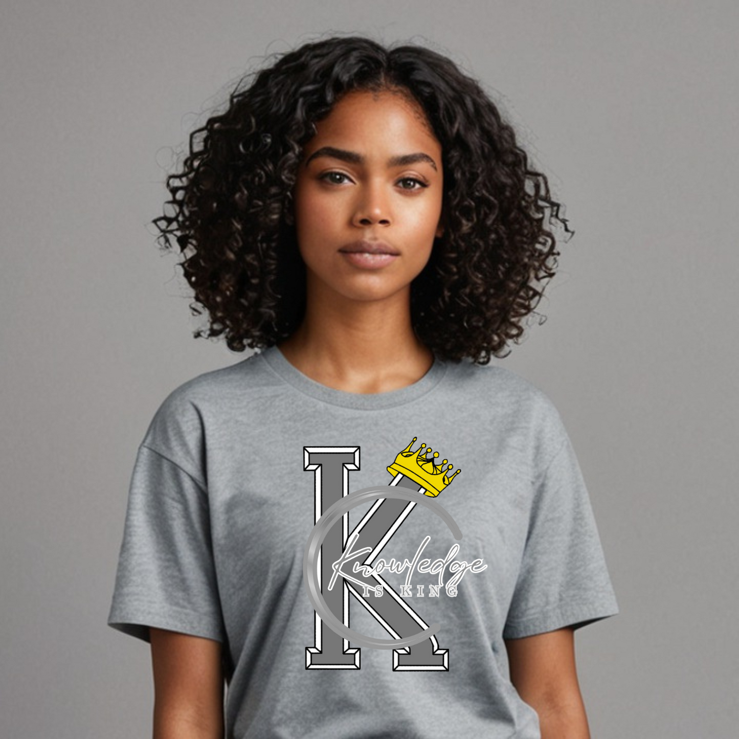 Women's T-Shirt (Crown Quater Moon)