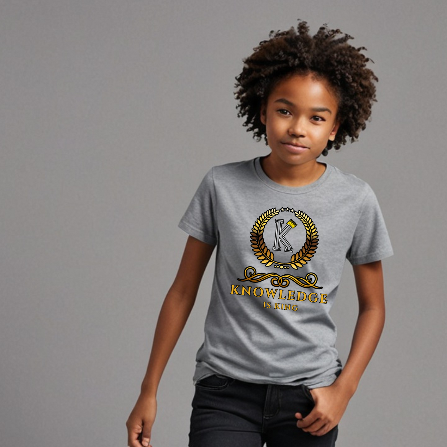 Youth Female T-Shirt (Crown Golden Reef)