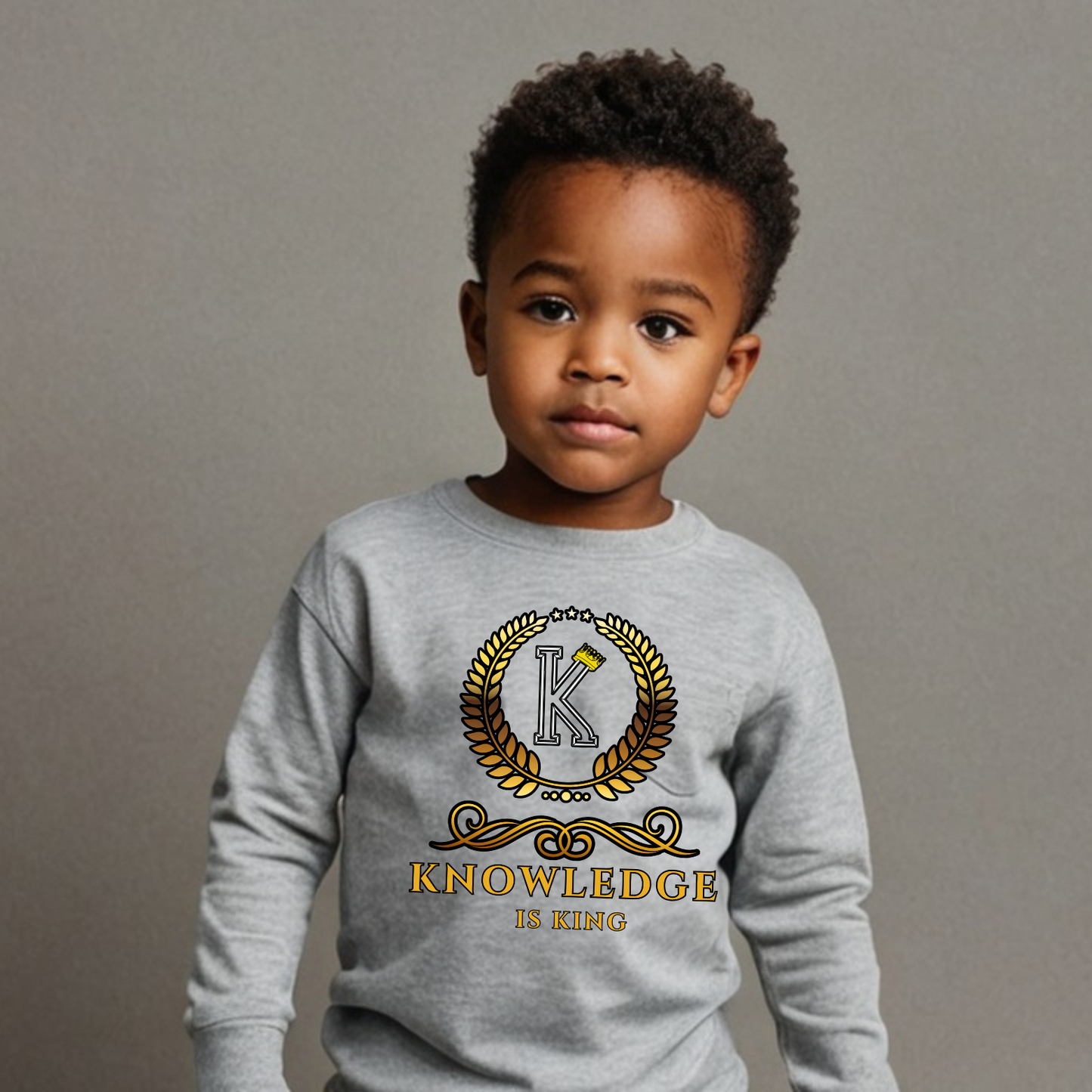 Toddler Long Sleeve T-Shirt (Crown Golden Reef)