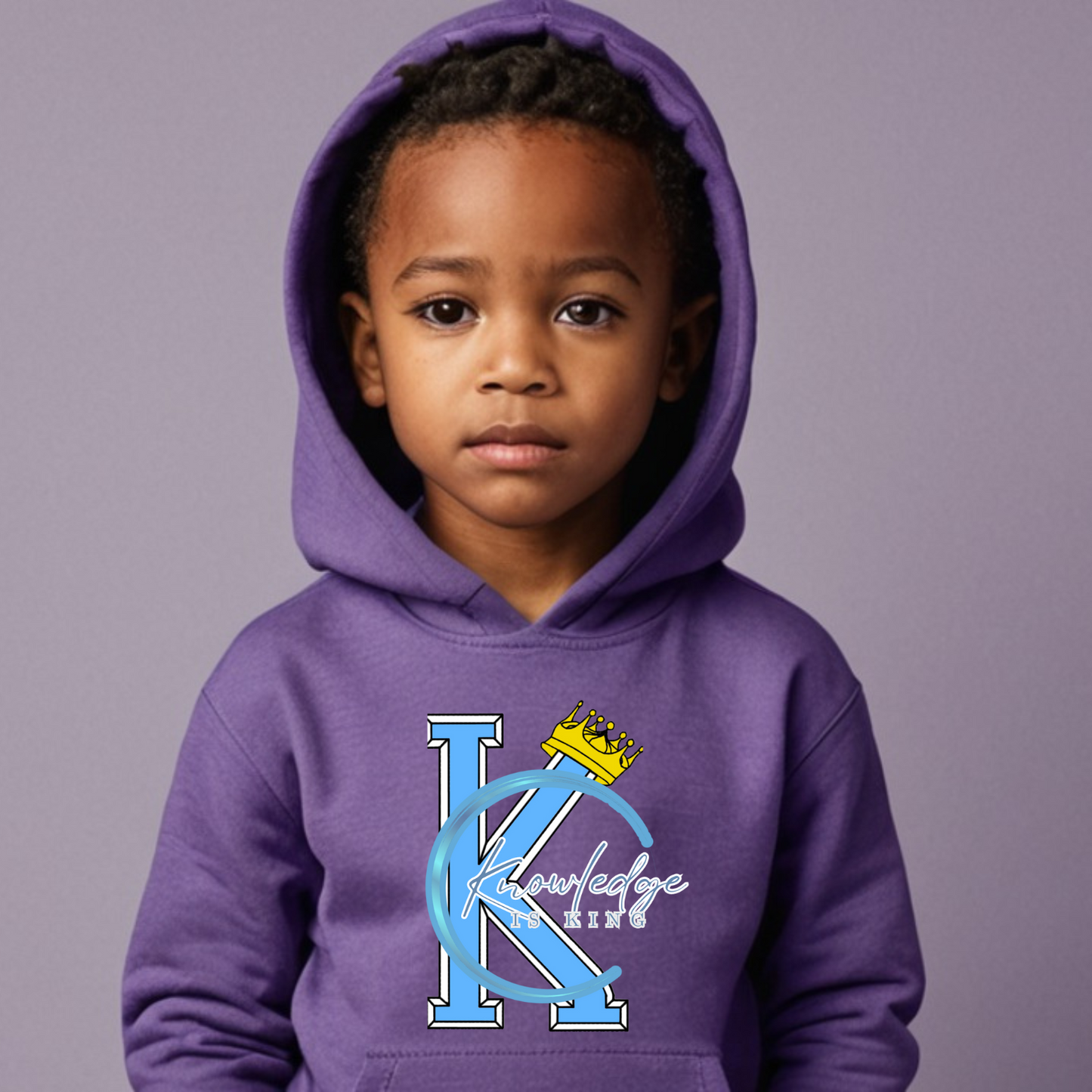 Toddler Hoodie (Crown Quater Moon)