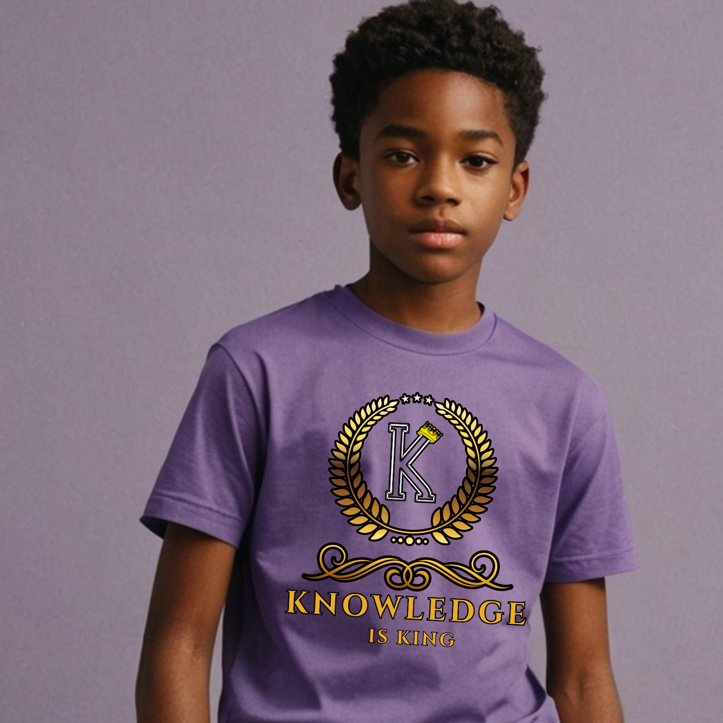 Youth Male (Crown Golden Reef) Short Sleeve T-Shirts