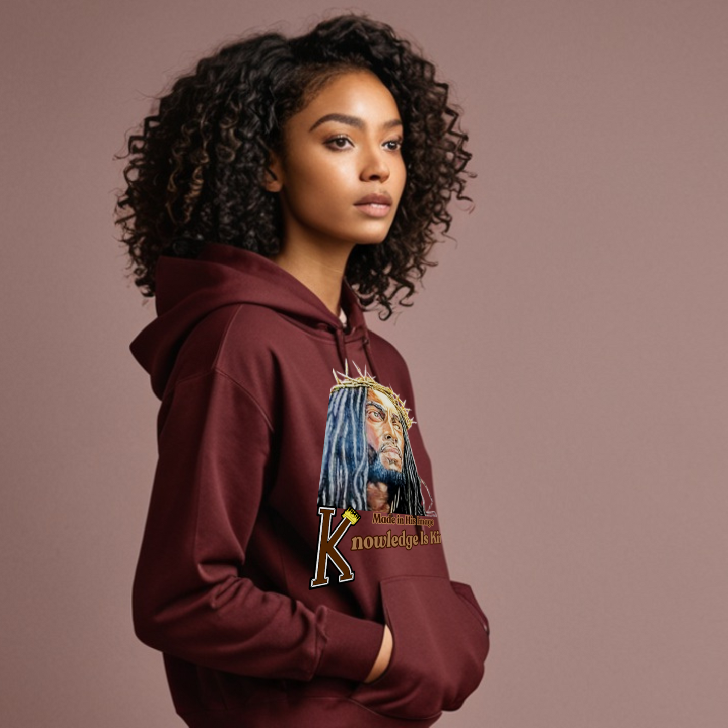 Women's Hoodie (Made In His Image)