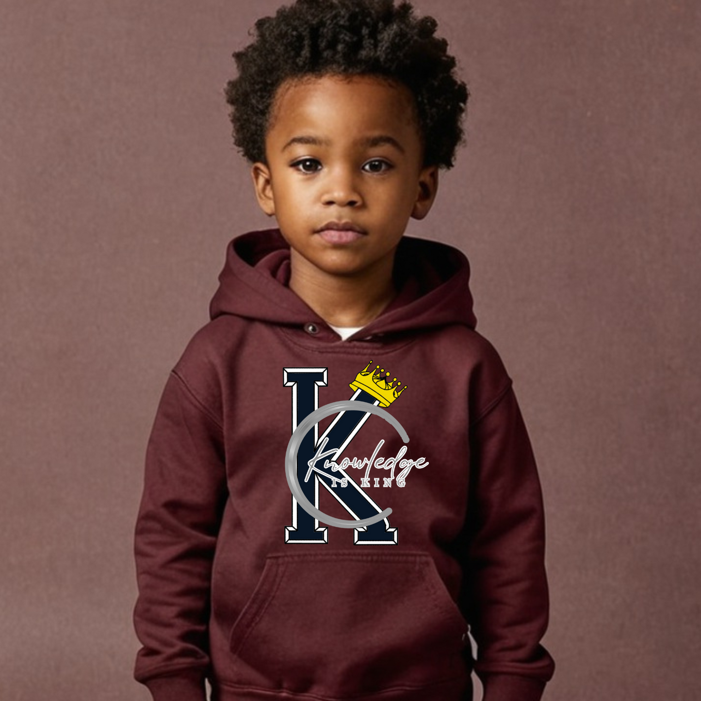 Toddler Hoodie (Crown Quater Moon)