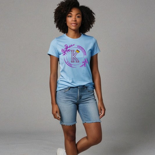 Women's Short Sleeve (Flower Standard Rose)