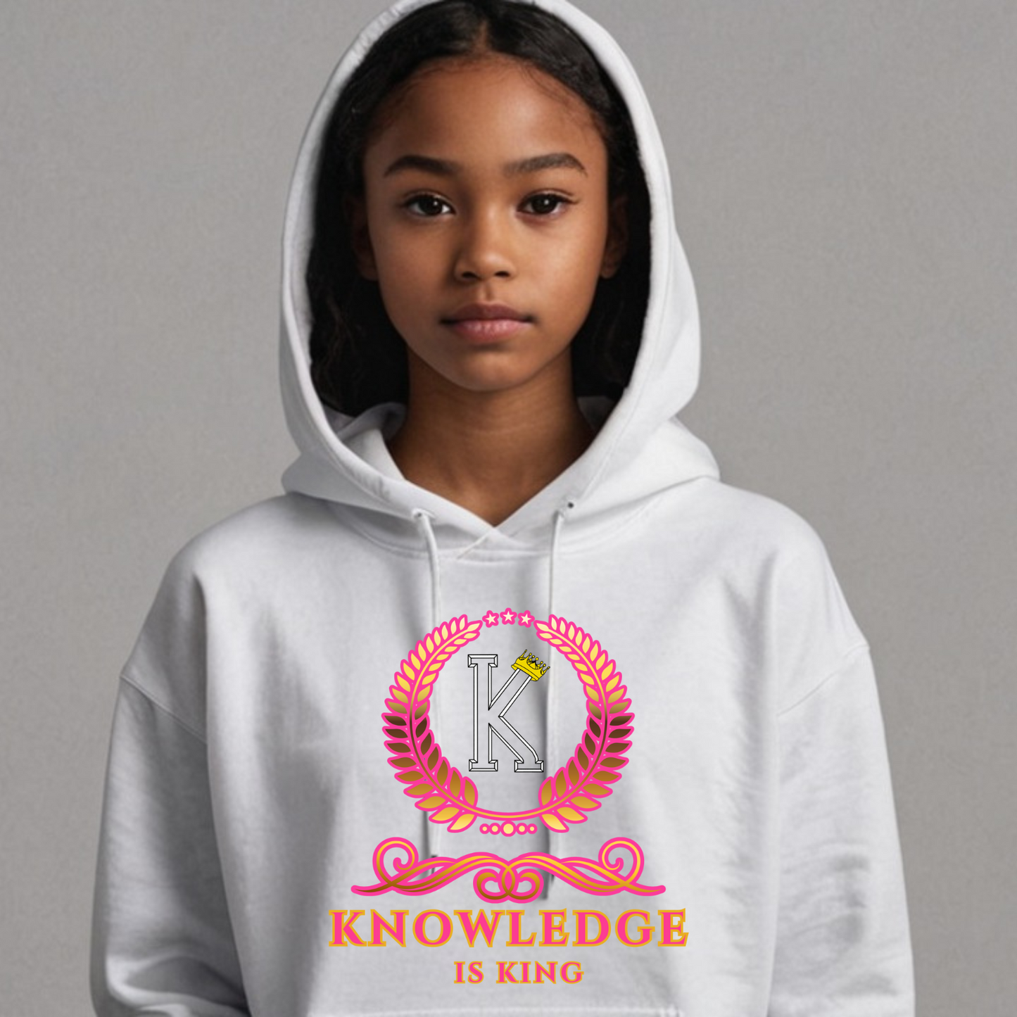 Youth Female Hoodie (Crown Golden Reef)