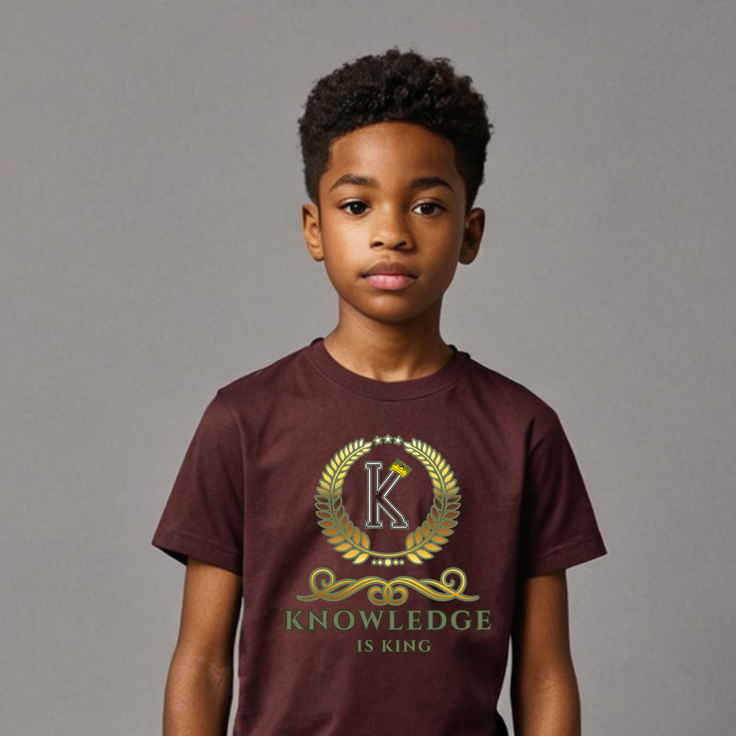 Youth Male (Crown Golden Reef) Short Sleeve T-Shirts