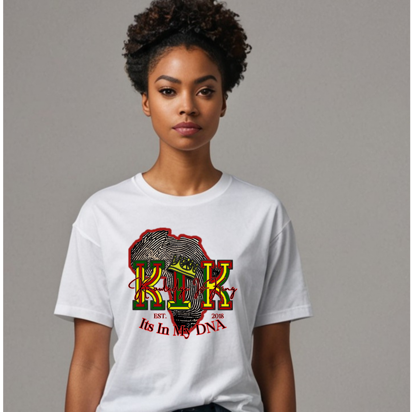 Women's T-Shirt (In His DNA)