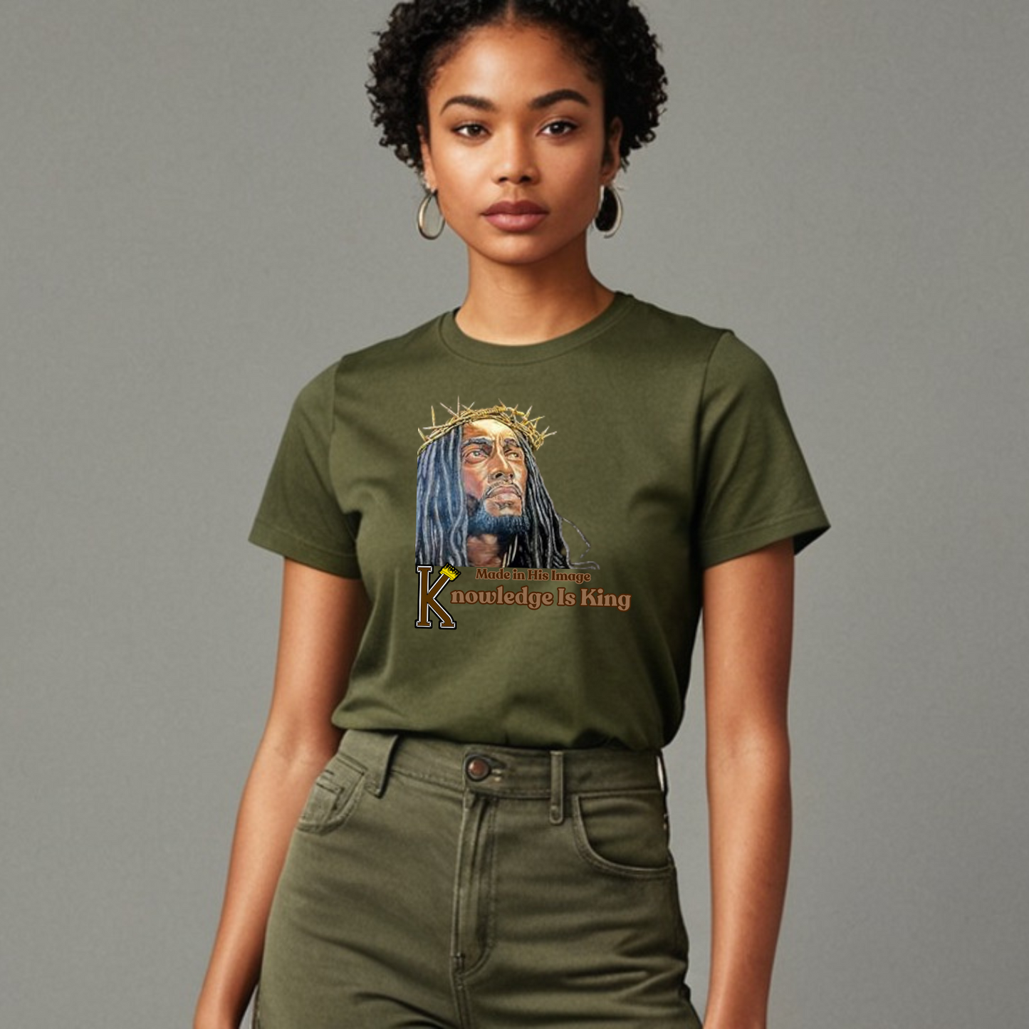 Women's T-Shirt (Made In His Image)