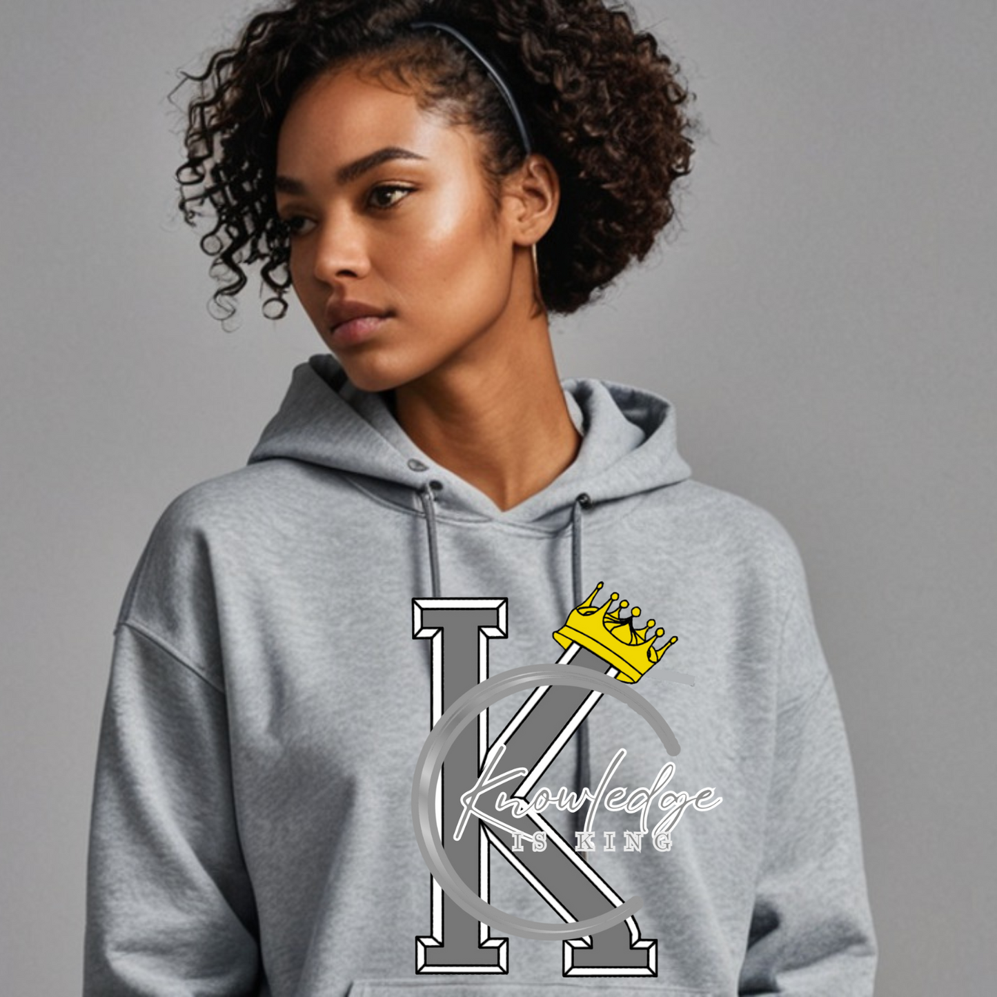 Women's Hoodie (Crown Quater Moon)