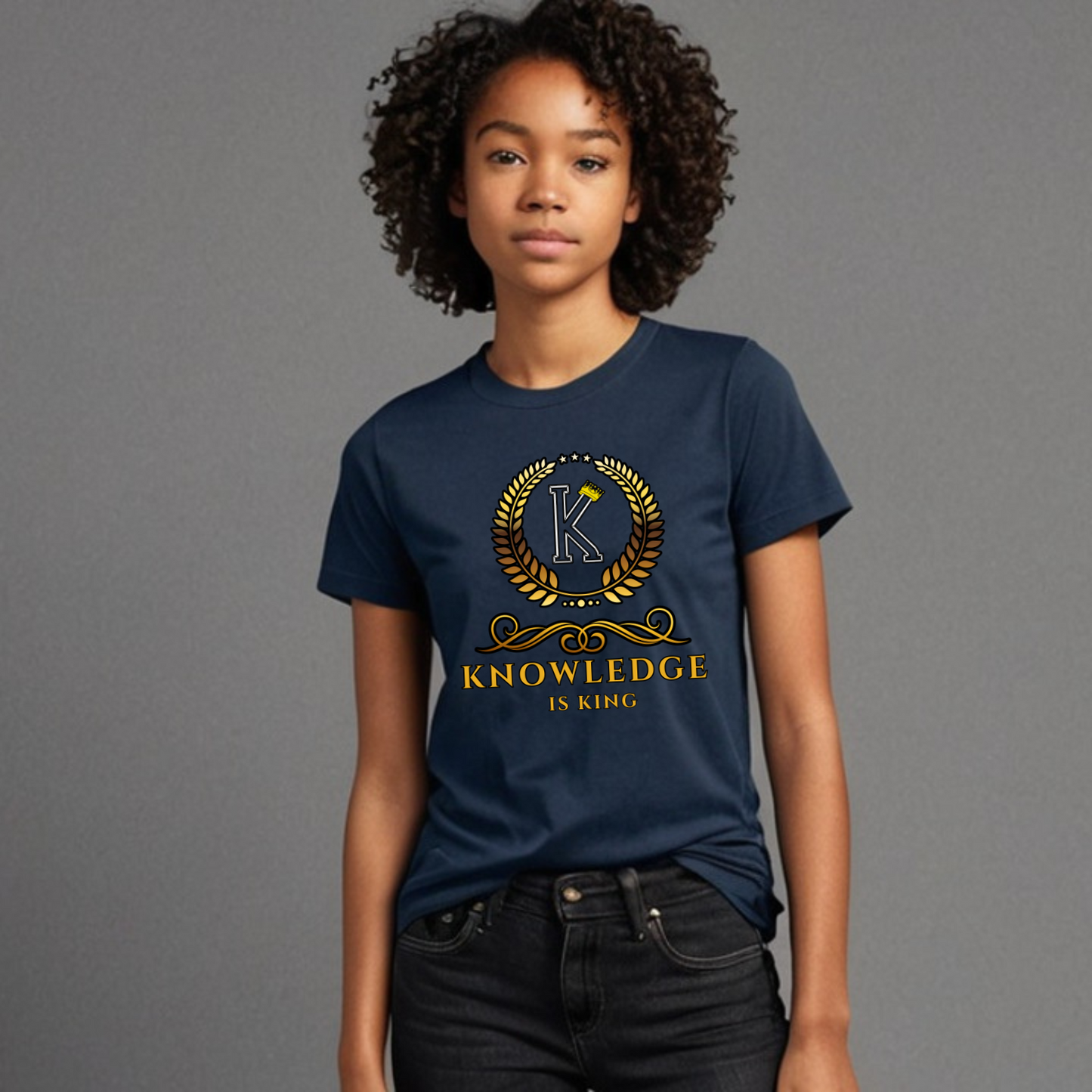 Youth Female T-Shirt (Crown Golden Reef)