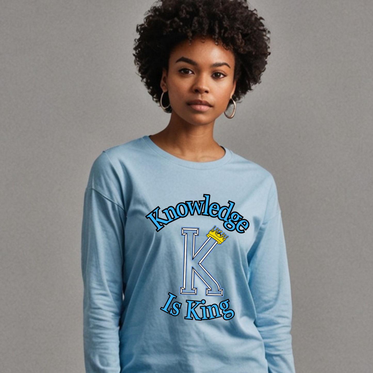 Women's Long Sleeve T-Shirt (Crown Main Standard)