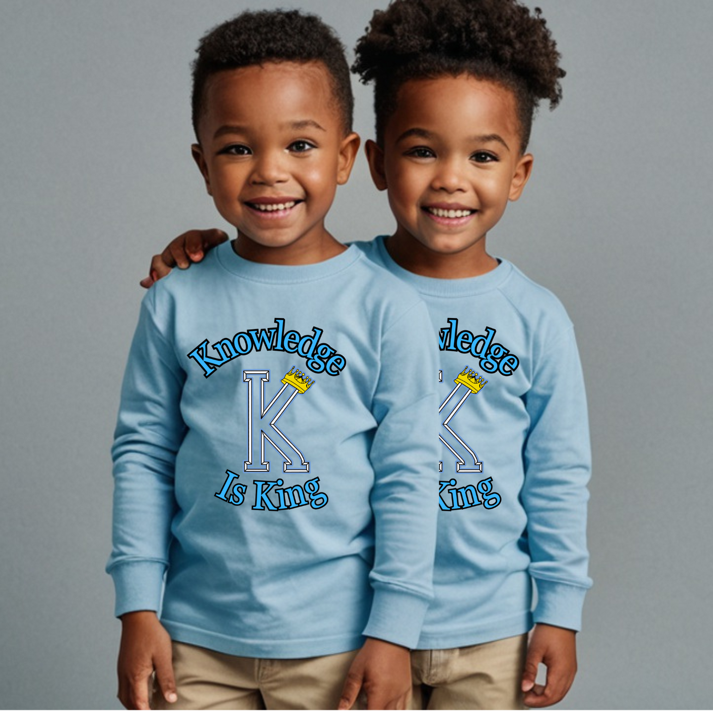 Toddler Long Sleeve T-Shirt (Crown Main Standard)