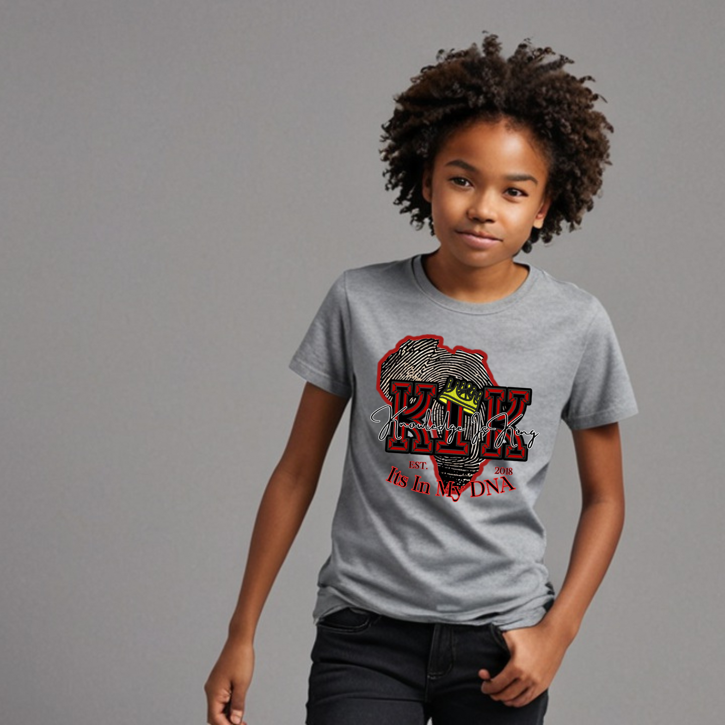 Youth Female Short Sleeve T-Shirt (In My DNA)