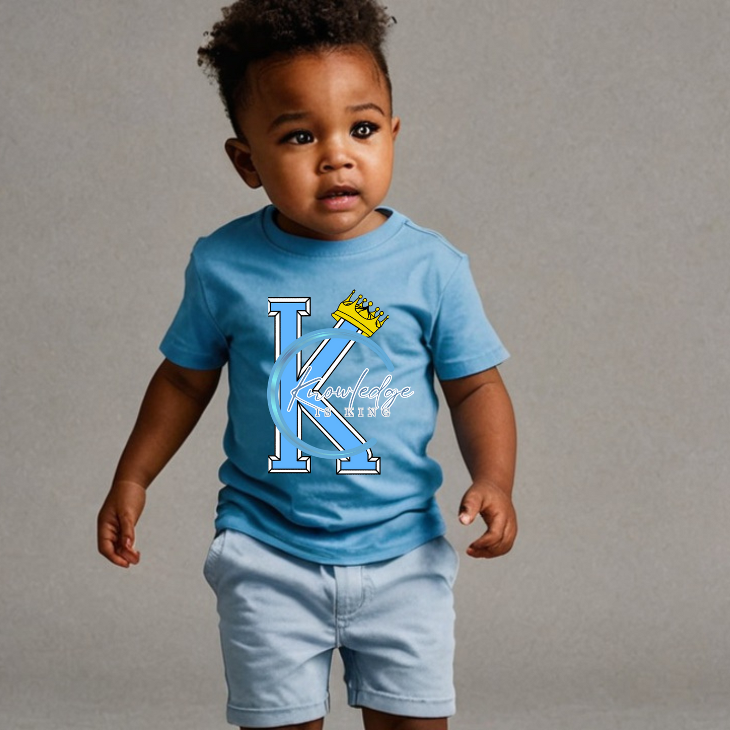 Toddler T-Shirt (Crown Quater Moon)