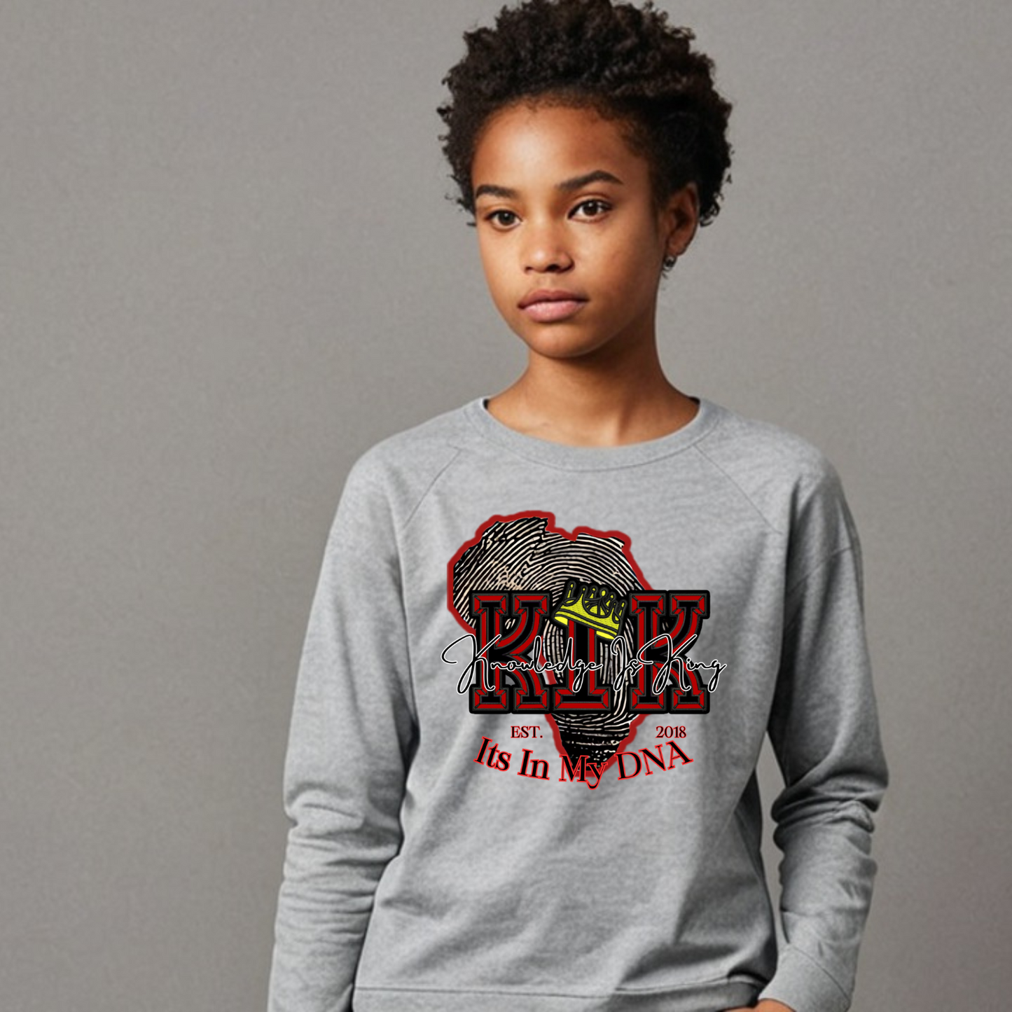 Youth Female Long Sleeve T-Shirt (In My DNA)