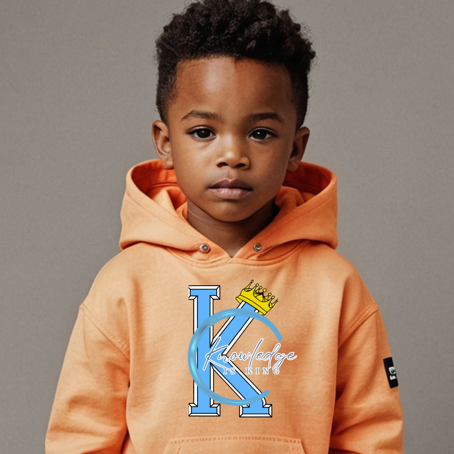 Toddler Hoodie (Crown Quater Moon)